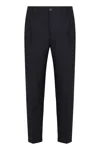 Department Five Department 5 Pants In Mixed Wool In Black