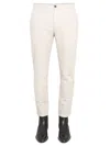 Department Five Department 5 Pants With Logo Patch In White