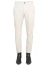 Department Five Department 5 Pants With Logo Patch In Beige