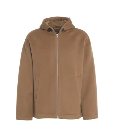 Department Five 'park' Wool Jacket In Brown