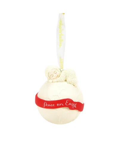 Department Five Peace On Earth Ornament In Neutral