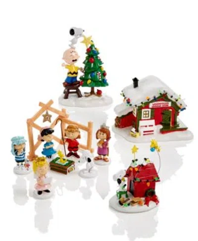Department Five Peanuts Village Collection In Multi