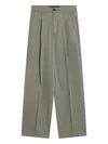 Department Five Department 5 Sage Green Cotton Trousers In Gray