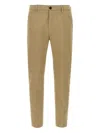 Department Five Beige Prince Pants In Brown