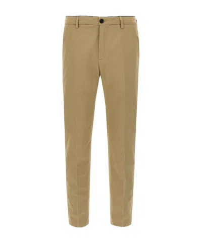 DEPARTMENT FIVE PLEATED ZIP-FLY TROUSERS