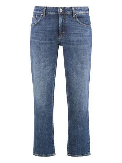Department Five Pocket Denim Jeans In Blue