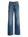 Department Five Pop Five-pocket Jeans In Blue