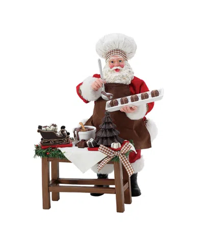 Department Five Possible Dream Santa Chocolatier Figurine In Multi