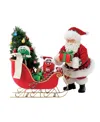 Department Five Possible Dream Santa M&m Sleigh Figurine In Multi