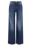 Department Five Pretender Pantalone Gamba Ampia In Blue