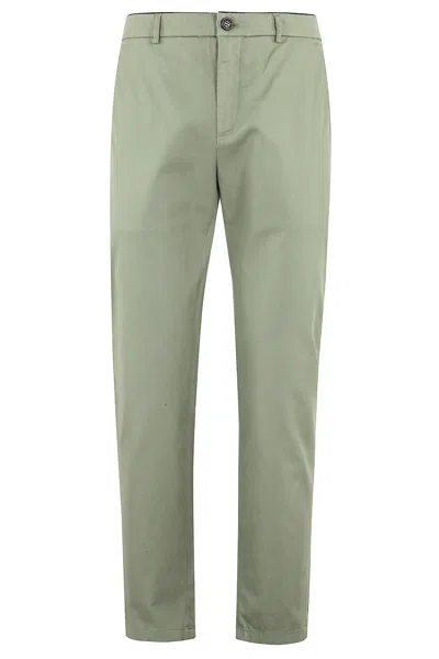 Department Five Prince Chino Slim Crop Piquet In Militare