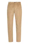 Department Five Prince Corduroy Chino-pants In Camel