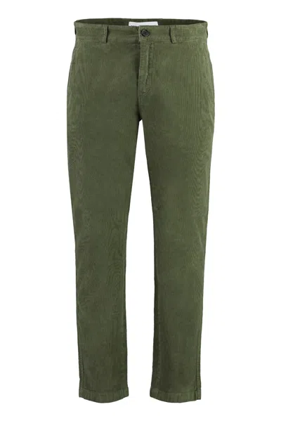 Department Five Prince Corduroy Chino-pants In Green
