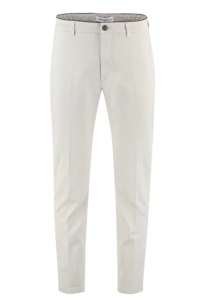 Department Five Prince Cotton Chino Trousers In Grey