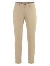 Department Five Prince Flap-pocket Chino Trousers In Neutral
