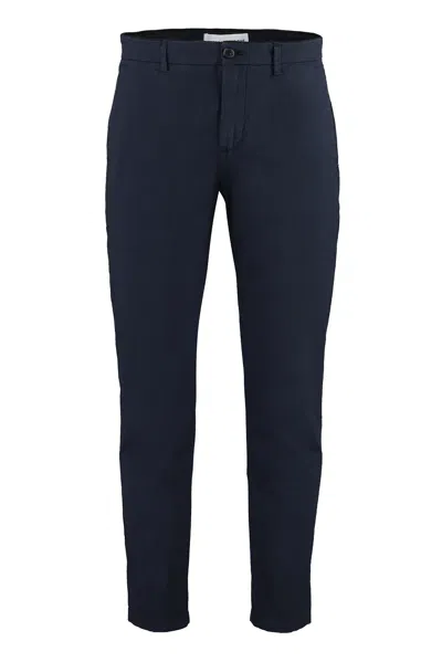 Department Five Prince Stretch Cotton Chino Trousers In Multi