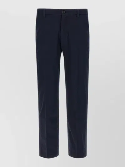 Department Five Prince Tailored Pants Belt Loops Pockets In Animal Print