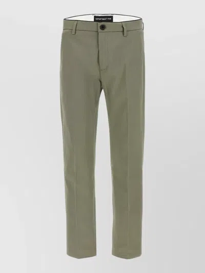 Department Five Prince Tailored Pants Featuring Belt Loops In Gray