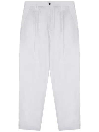 Department Five Regular Fit Pants In White