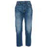 Department Five Relaxed-fit Cropped Denim Jeans In Blue