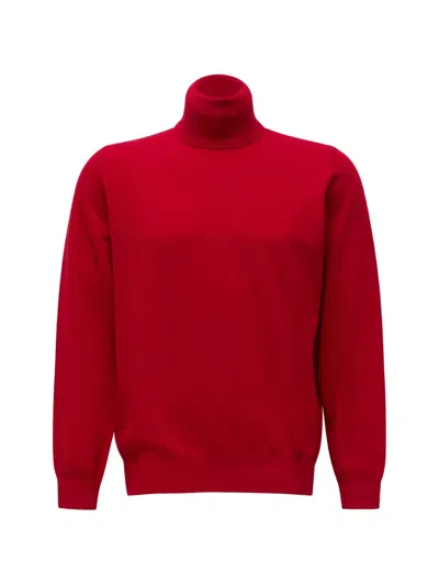 Department Five Roll-neck Jumper In Red