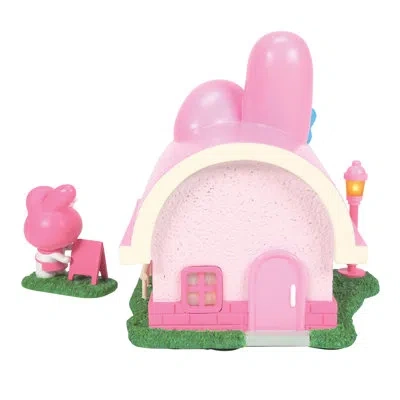 Department Five Sanrio Hello Kitty Village My Melody's Bakery Lit Village Building And Figurine Set, 2 Pieces In Pink