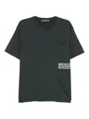 Department Five Slogan-print Cotton T-shirt In Black