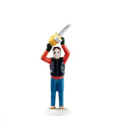 Department Five Snow Village Clark Trims The Tree Figurine In Multi