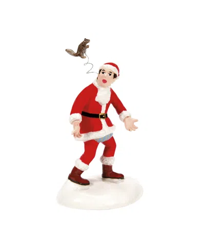 Department Five Snow Village Squirrel Figurine In Red