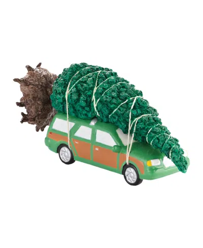 Department Five Snow Village The Griswold Family Tree Figurine In Green