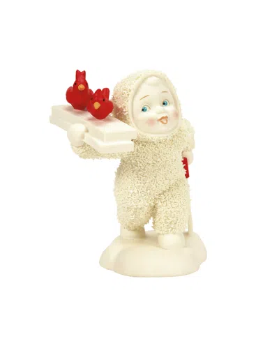 Department Five Snowbabies Gathering Supplies Figurine In Multi