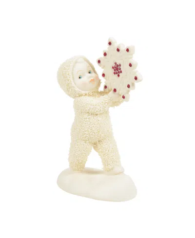 Department Five Snowbabies Happy Anniversary, Baby Figurine In Neutral