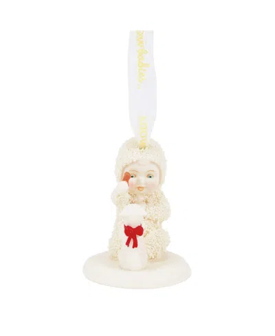 Department Five Snowbabies Here's A Special Treat Ornament In White