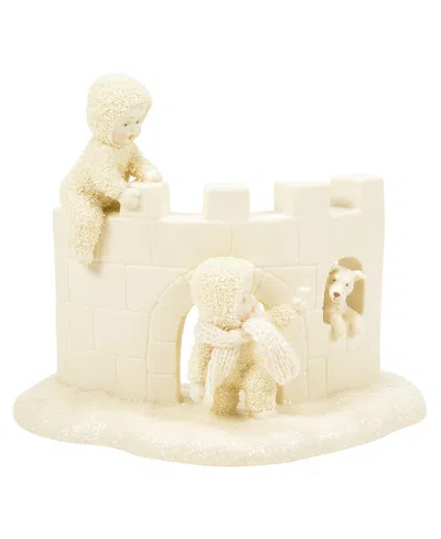 Department Five Snowbabies Let's Build A Snowfort Figurine In Neutral