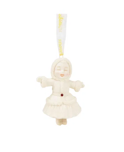 Department Five Snowbabies Ring My Bell Ornament In Neutral
