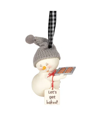 Department Five Snowpinion Let's Get Baked Ornament In Multi