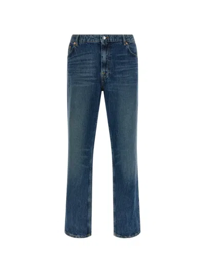 Department Five Stones Back Logo Tag Regular Jeans In Blue