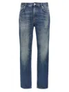 Department Five Department 5 Man Jeans Blue Size 34 Cotton, Elastane In Blue