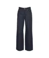 Department Five Straight Leg Jeans With Five-pocket Design And Durable Denim In Black