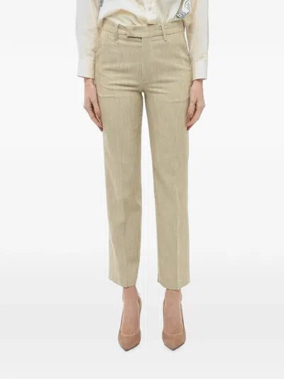 Department Five Straight-leg Trousers In Green
