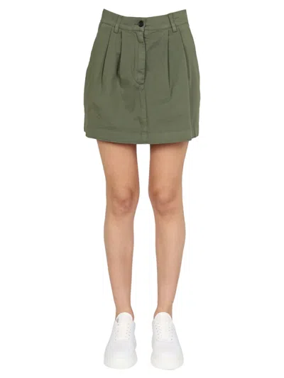 Department Five "sweta" Skirt In Blue