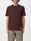 Department Five T-shirt Department 5 Men Color Burgundy