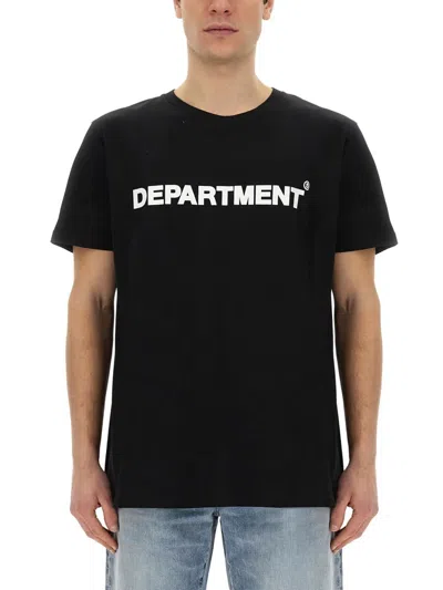 Department Five T-shirt With Logo In Black