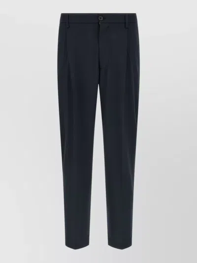 Department Five Trousers Gin Style Belt Loops Back Pocket In Black