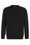 Department Five Cotton Silk Blend Crew Neck Sweater In Black