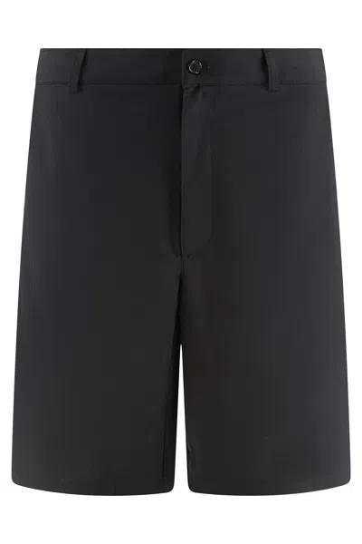 Department Five Techno Fabric Bermuda-shorts In Black
