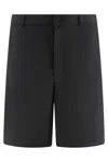 Department Five Department 5 Techno Fabric Bermuda-shorts In Blue
