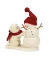 Department Five Tickle Me Snowman Figurine In White