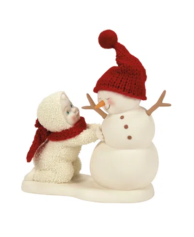 Department Five Tickle Me Snowman Figurine In White