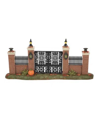 Department Five Village Haunted Mansion Gate Accessory In Multi